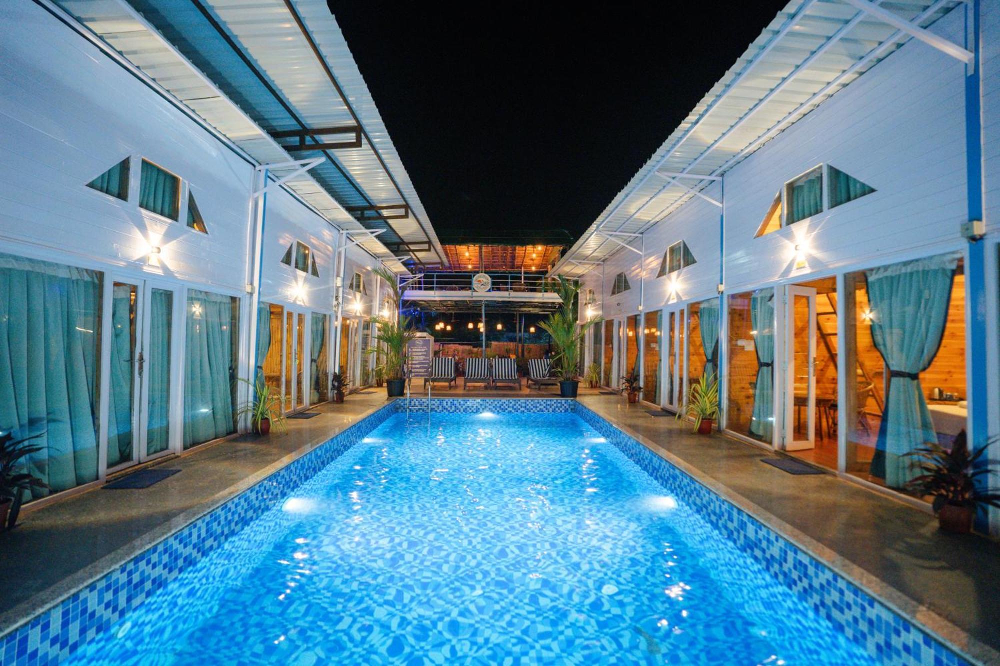 Bayview Cottage Pool Anjuna Exterior foto